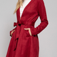 Amber Faux Suede Dress Jacket (Small)