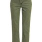 Happy Ankle Jeans - Olive