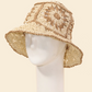 Straw Weave Bucket Hat