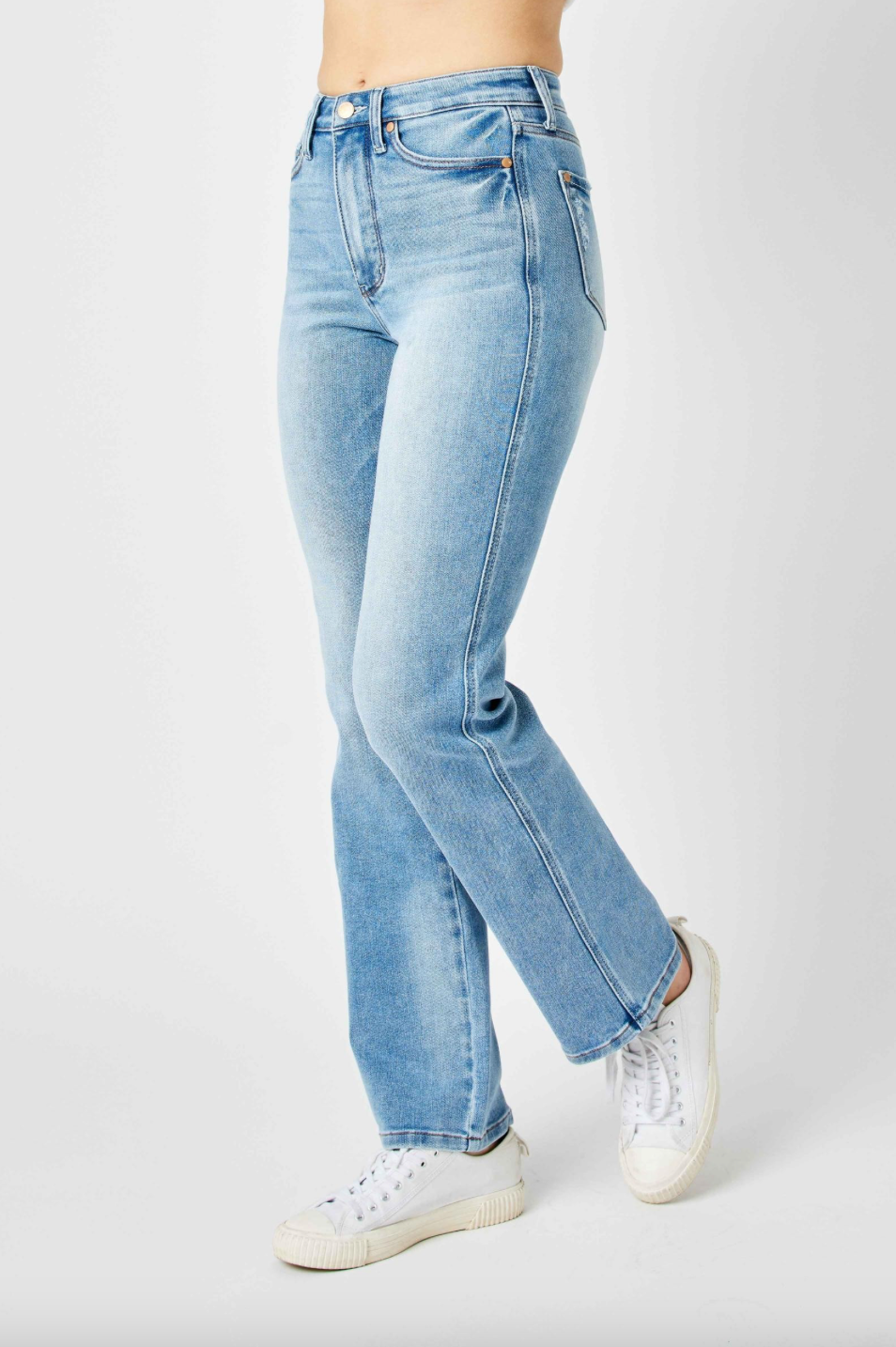 Judy Blue Tummy Control Straight Leg Jeans