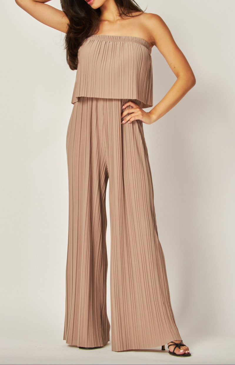 Mira Jumpsuit - Nude