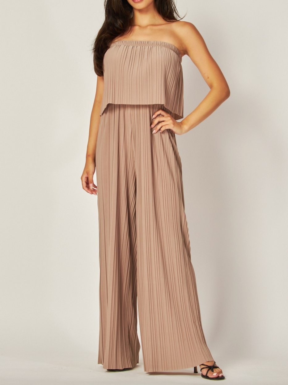 Mira Jumpsuit - Nude