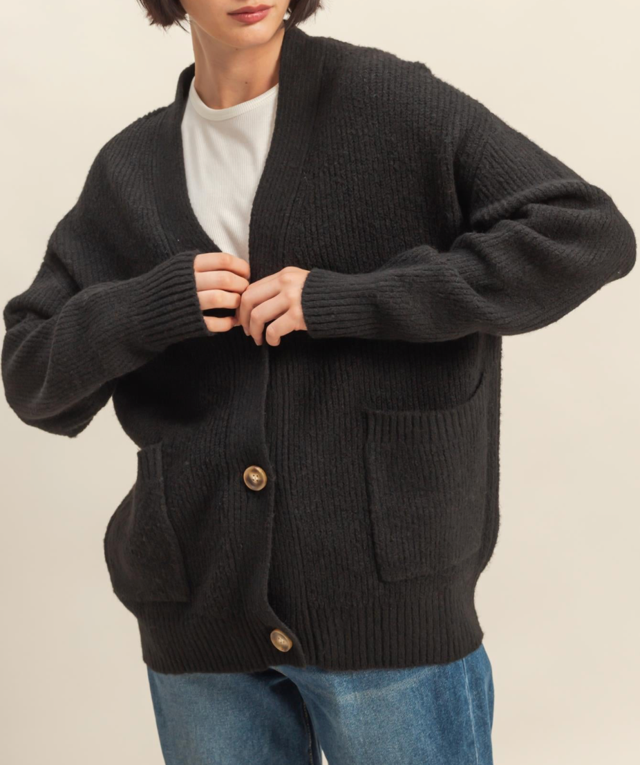 Grandpa Style Cardigan