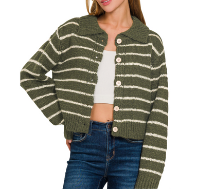 She's Mossy Cardigan