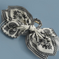 Paisley Fabric Claw Clip