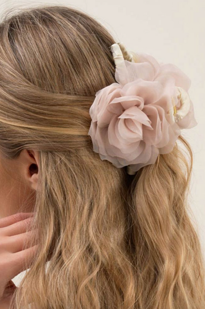 Floral Claw Clip (3 colors available)