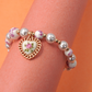 Blushing Heart Bracelet