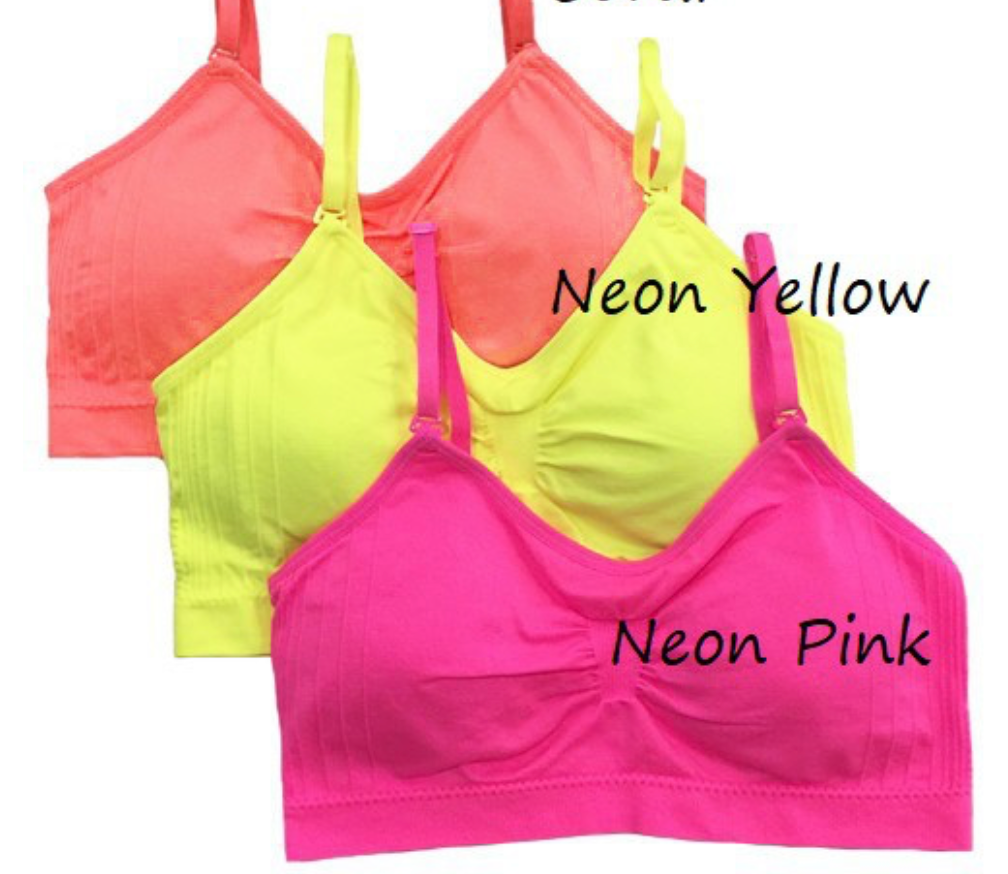 Seamless Bra One Size PLUS (5 colors available)