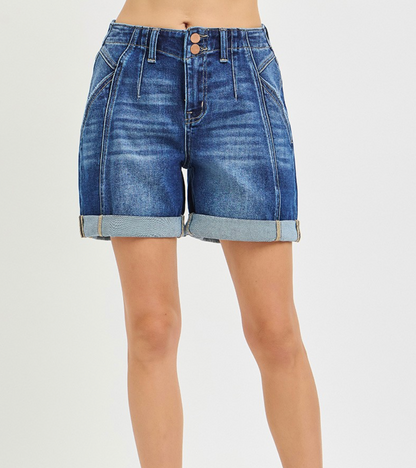 Risen Cuff Jean Shorts