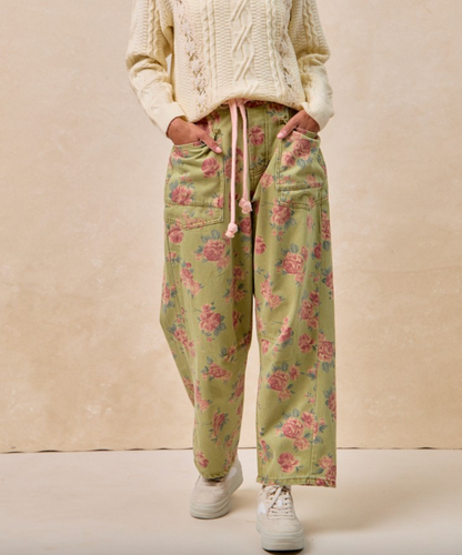 Garden Roses Ankle Pants