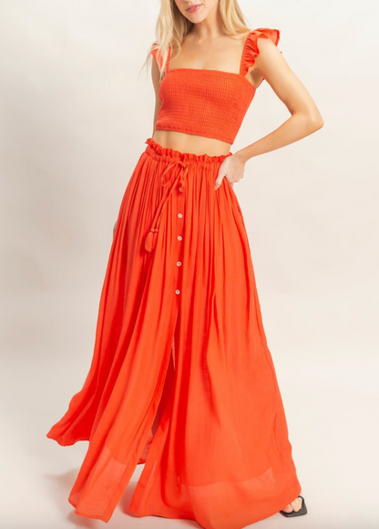 Summer Romance Set - Orange Red