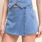 Denim Skort