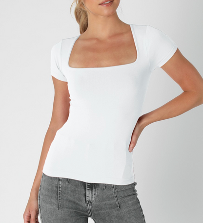 Seamless Square Tee with built-in  (4 colors available)