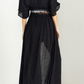 Summer Duster - Black (MEDIUM)