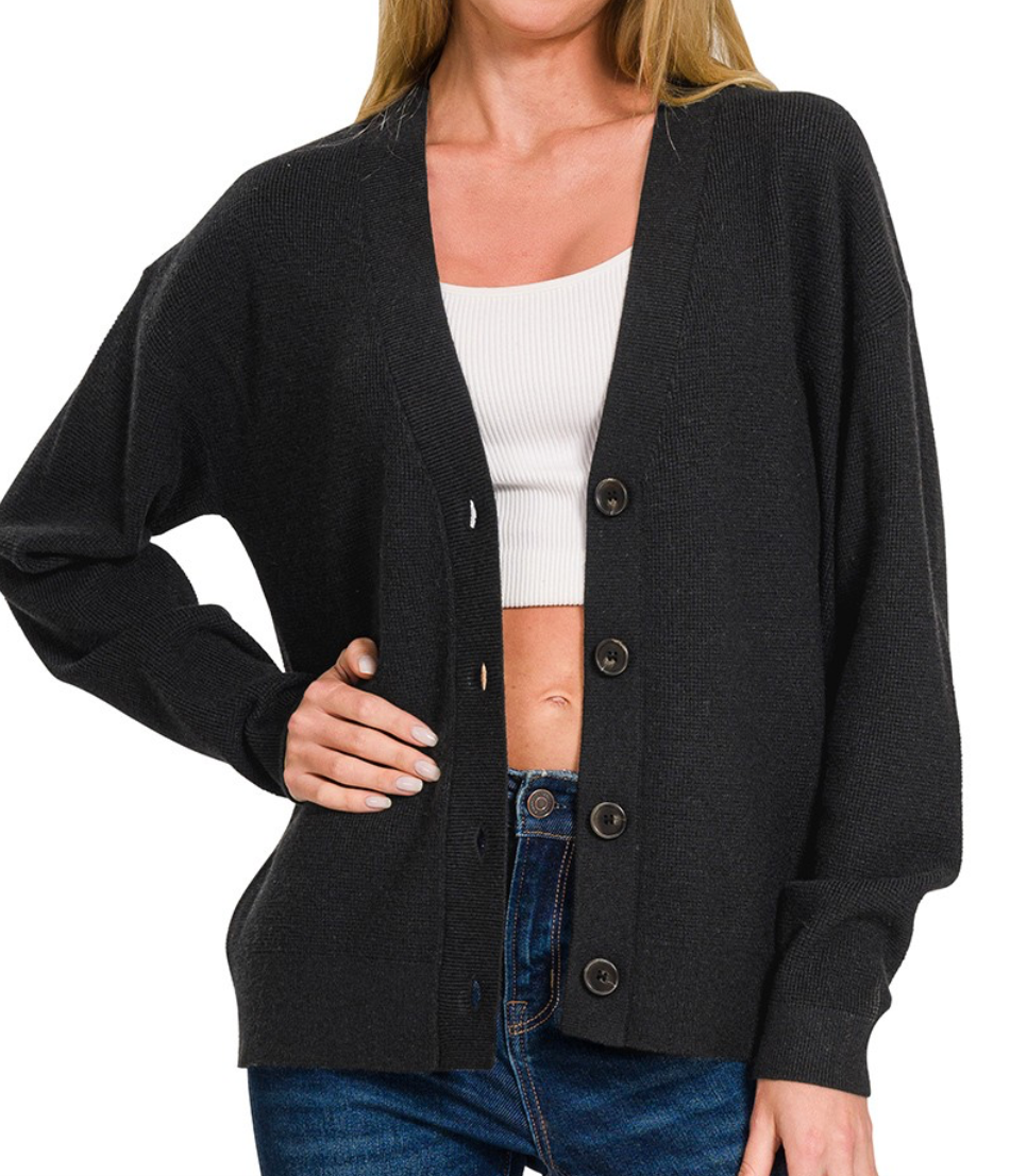 May Cardigan - Black