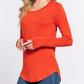 Harper Long Sleeve - Burnt Orange