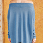 Waffle Knit Top - Blue