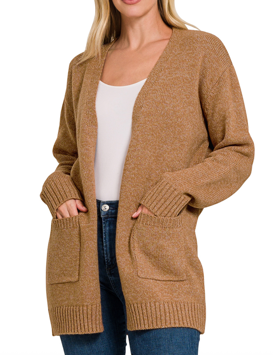 Apple Cider Cardigan - Caramel