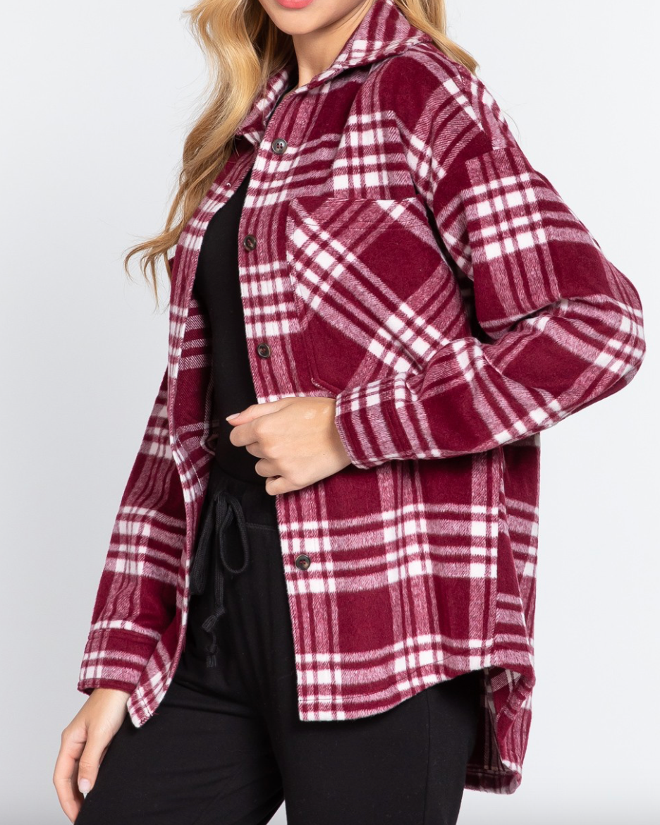 Willa Plaid Shacket