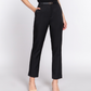 Office Pant With Belt - Black