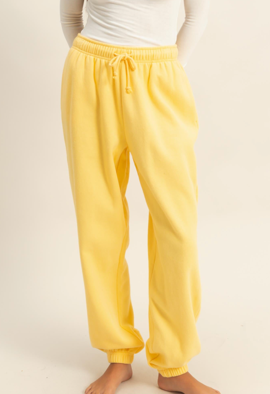 Sunshine Joggers - Yellow
