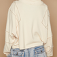 Keosha Half Zip Top - Cream