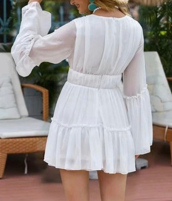 Sharelys Dress - White